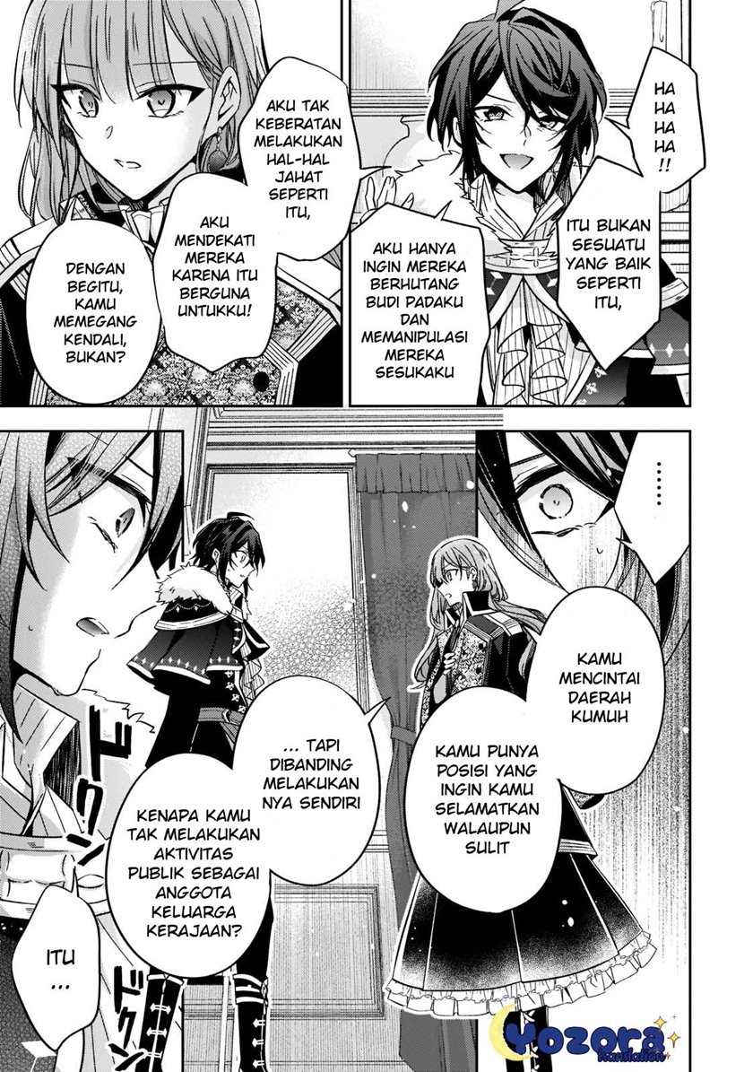 Halaman 24 dari Loop 7-kaime no Akuyaku Reijou wa, Moto Tekikoku de Jiyuu Kimama na Hanayome Seikatsu o Mankitsu Suru Chapter 14