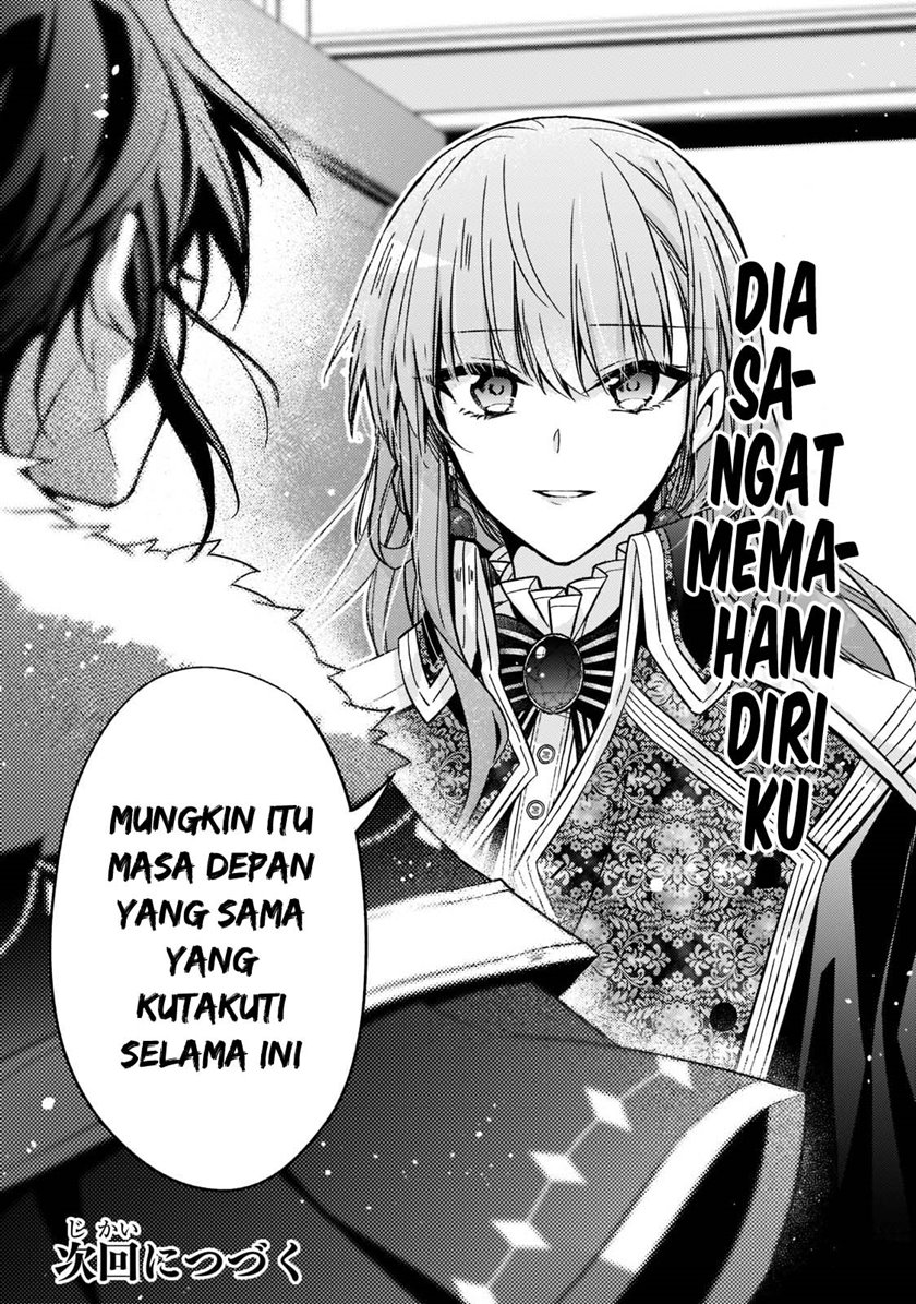 Halaman 29 dari Loop 7-kaime no Akuyaku Reijou wa, Moto Tekikoku de Jiyuu Kimama na Hanayome Seikatsu o Mankitsu Suru Chapter 14