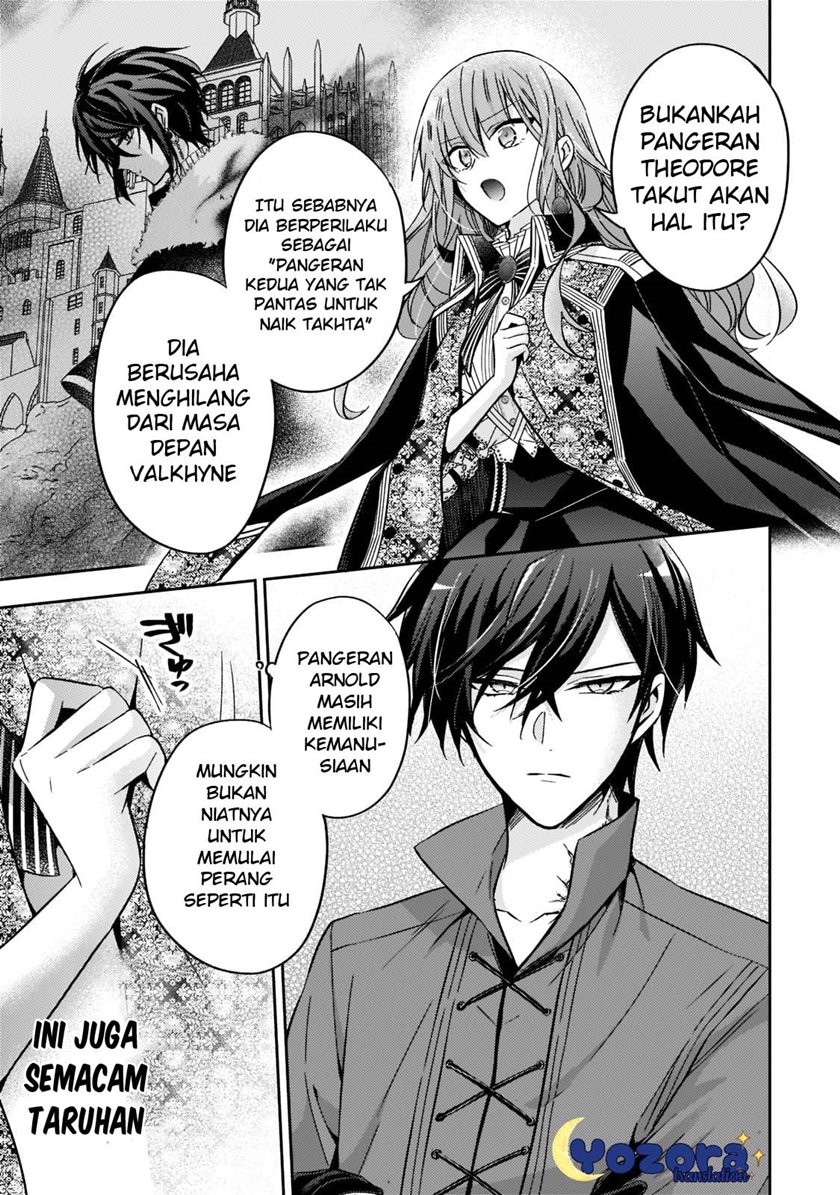 Halaman 16 dari Loop 7-kaime no Akuyaku Reijou wa, Moto Tekikoku de Jiyuu Kimama na Hanayome Seikatsu o Mankitsu Suru Chapter 15