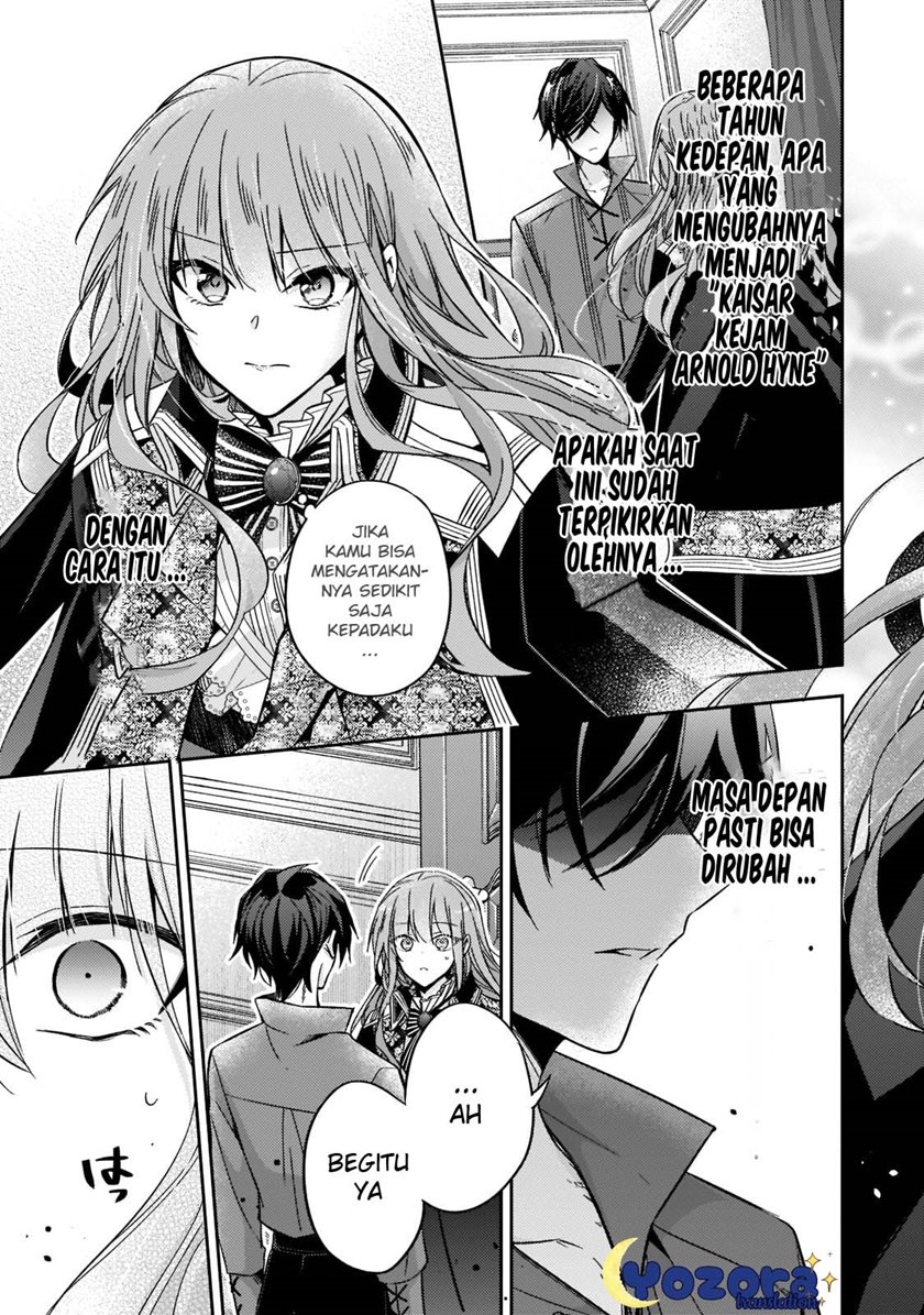 Halaman 18 dari Loop 7-kaime no Akuyaku Reijou wa, Moto Tekikoku de Jiyuu Kimama na Hanayome Seikatsu o Mankitsu Suru Chapter 15