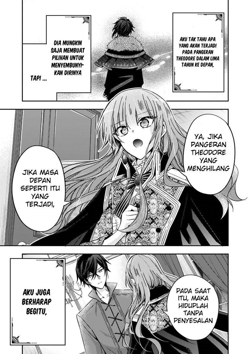 Halaman 26 dari Loop 7-kaime no Akuyaku Reijou wa, Moto Tekikoku de Jiyuu Kimama na Hanayome Seikatsu o Mankitsu Suru Chapter 15