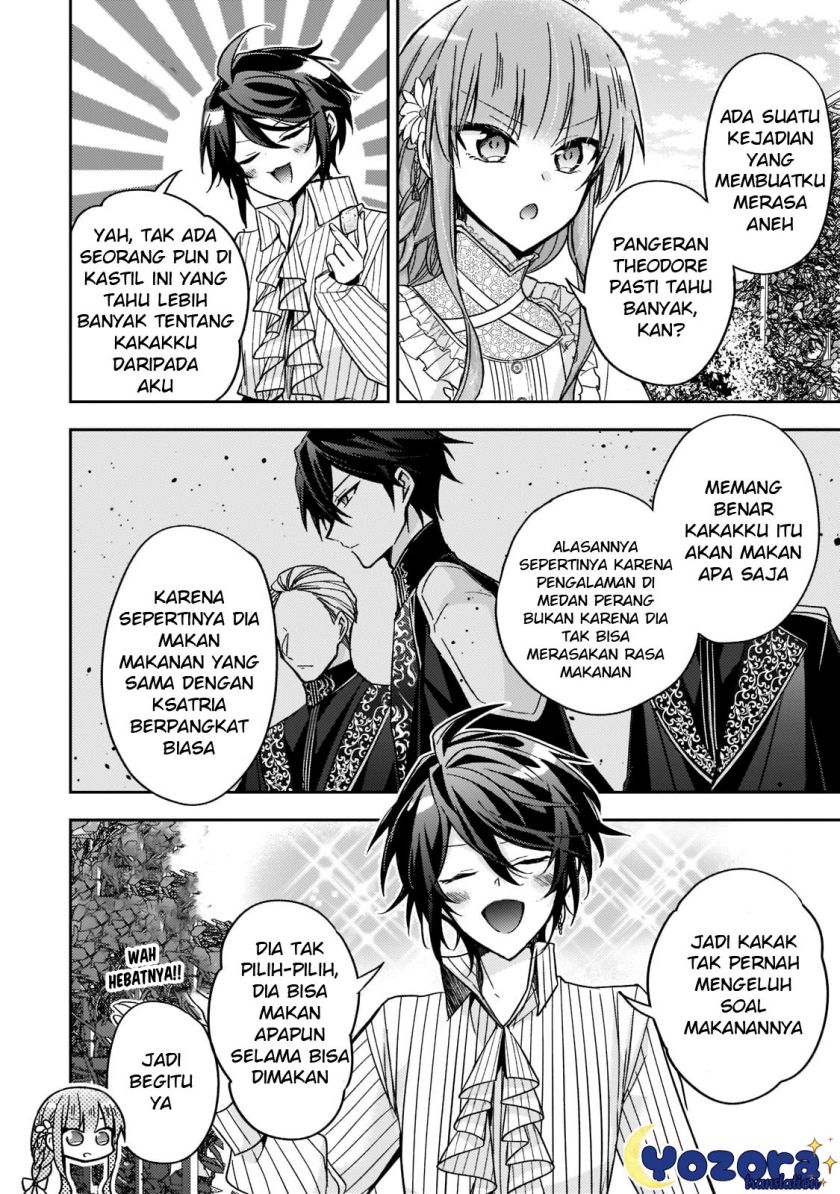 Halaman 3 dari Loop 7-kaime no Akuyaku Reijou wa, Moto Tekikoku de Jiyuu Kimama na Hanayome Seikatsu o Mankitsu Suru Chapter 17.5
