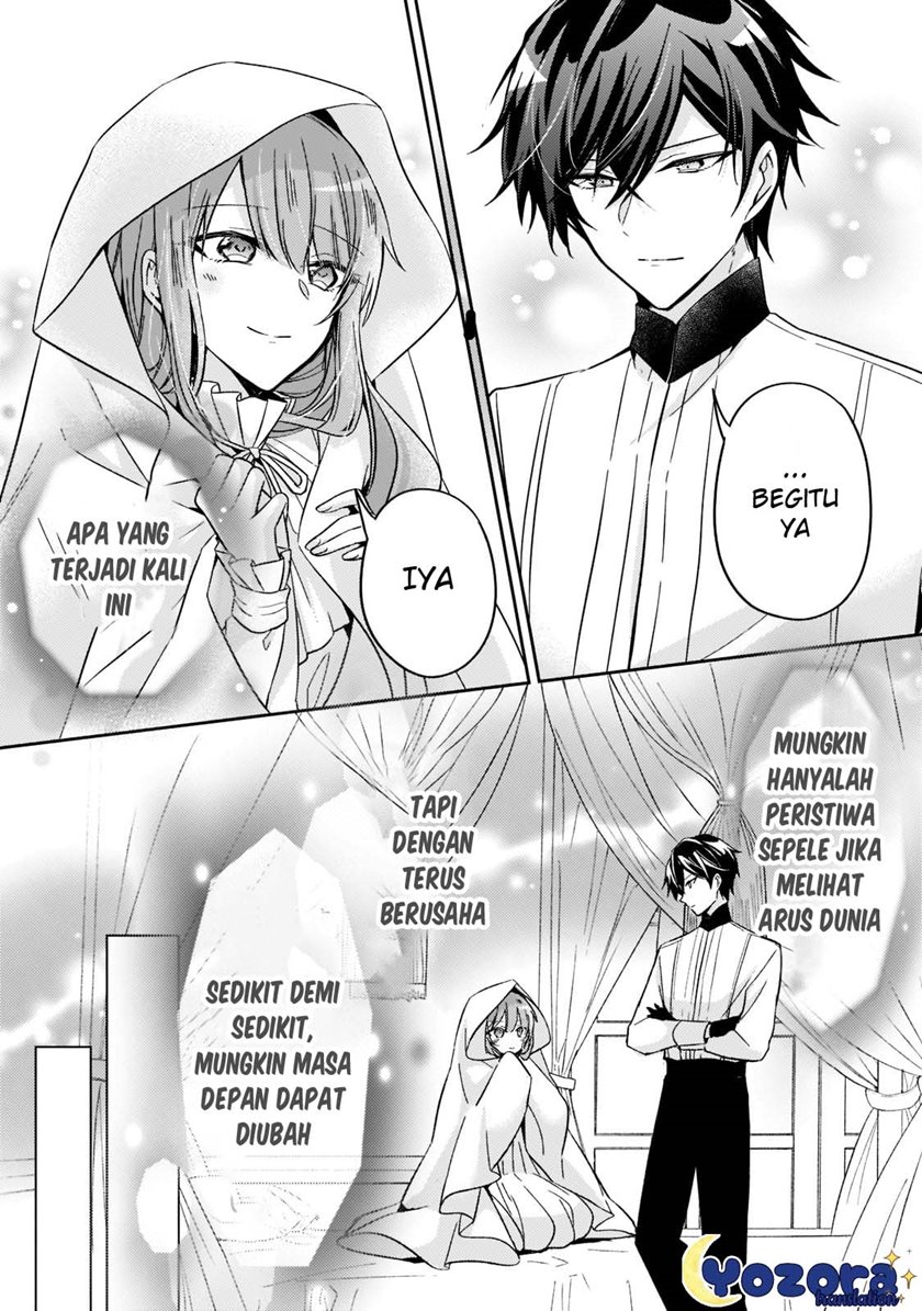 Halaman 10 dari Loop 7-kaime no Akuyaku Reijou wa, Moto Tekikoku de Jiyuu Kimama na Hanayome Seikatsu o Mankitsu Suru Chapter 17