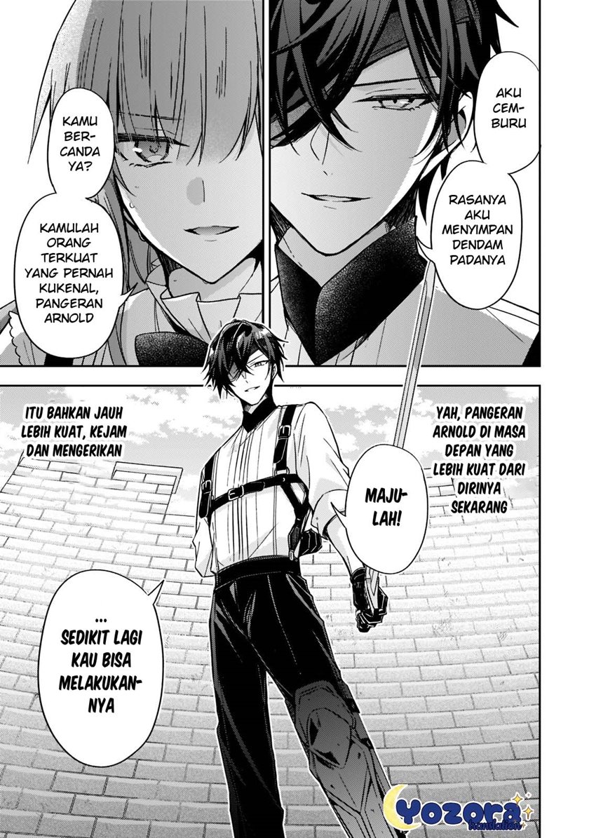 Halaman 22 dari Loop 7-kaime no Akuyaku Reijou wa, Moto Tekikoku de Jiyuu Kimama na Hanayome Seikatsu o Mankitsu Suru Chapter 17
