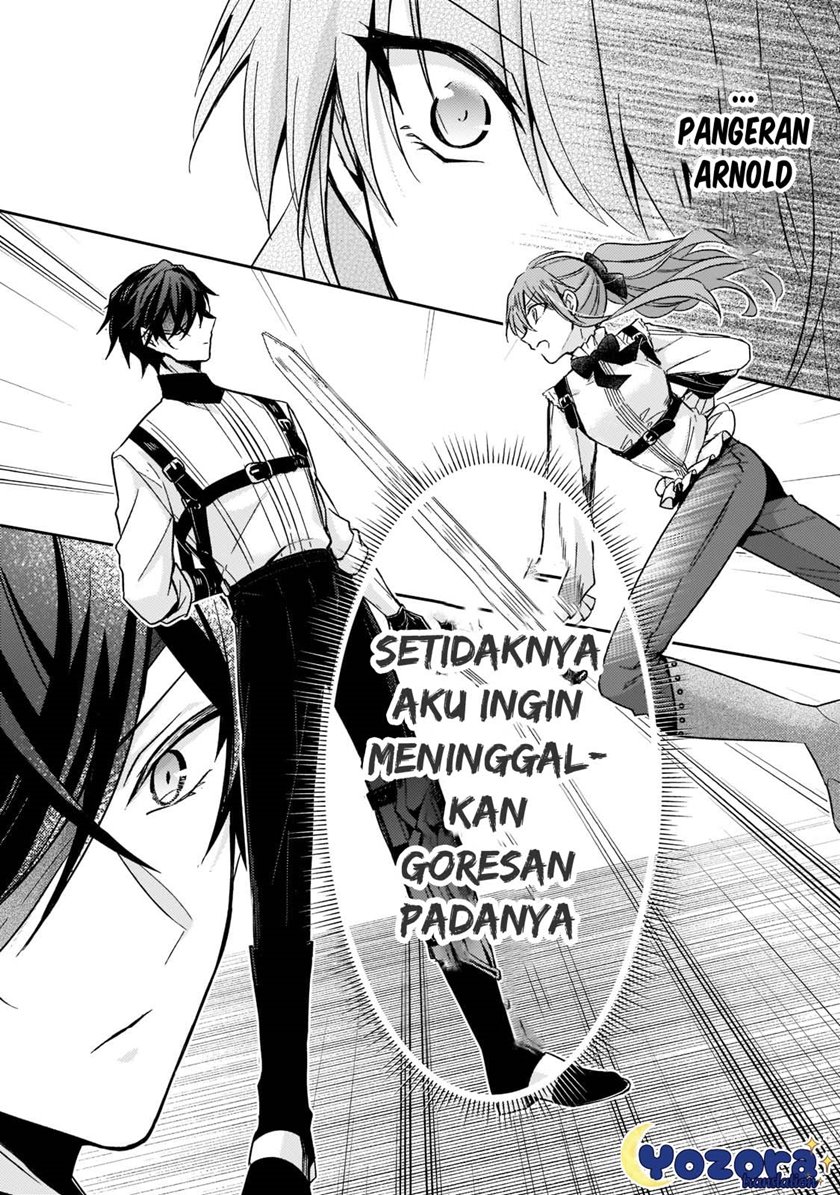 Halaman 24 dari Loop 7-kaime no Akuyaku Reijou wa, Moto Tekikoku de Jiyuu Kimama na Hanayome Seikatsu o Mankitsu Suru Chapter 17