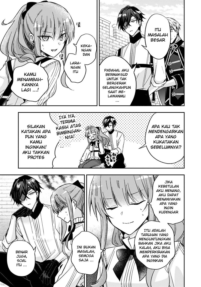 Halaman 26 dari Loop 7-kaime no Akuyaku Reijou wa, Moto Tekikoku de Jiyuu Kimama na Hanayome Seikatsu o Mankitsu Suru Chapter 17