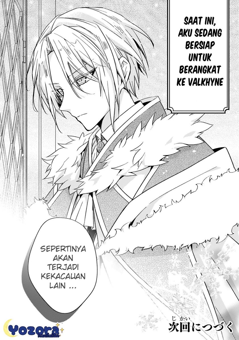 Halaman 33 dari Loop 7-kaime no Akuyaku Reijou wa, Moto Tekikoku de Jiyuu Kimama na Hanayome Seikatsu o Mankitsu Suru Chapter 17
