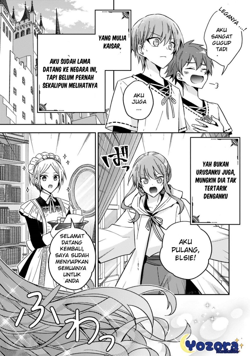 Halaman 20 dari Loop 7-kaime no Akuyaku Reijou wa, Moto Tekikoku de Jiyuu Kimama na Hanayome Seikatsu o Mankitsu Suru Chapter 18
