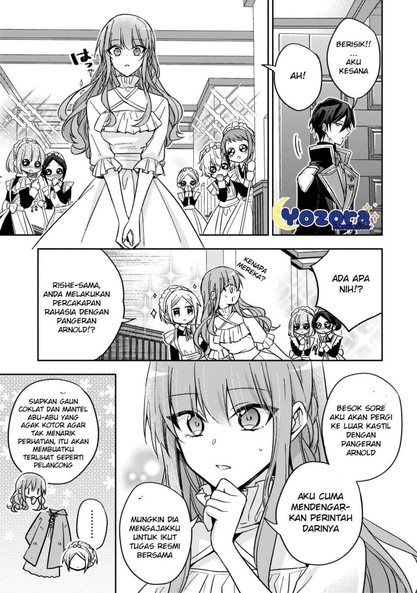 Halaman 24 dari Loop 7-kaime no Akuyaku Reijou wa, Moto Tekikoku de Jiyuu Kimama na Hanayome Seikatsu o Mankitsu Suru Chapter 18