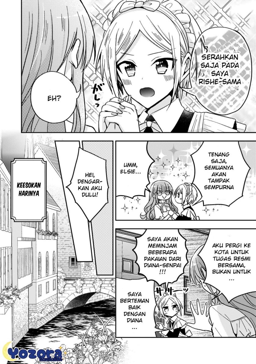 Halaman 25 dari Loop 7-kaime no Akuyaku Reijou wa, Moto Tekikoku de Jiyuu Kimama na Hanayome Seikatsu o Mankitsu Suru Chapter 18