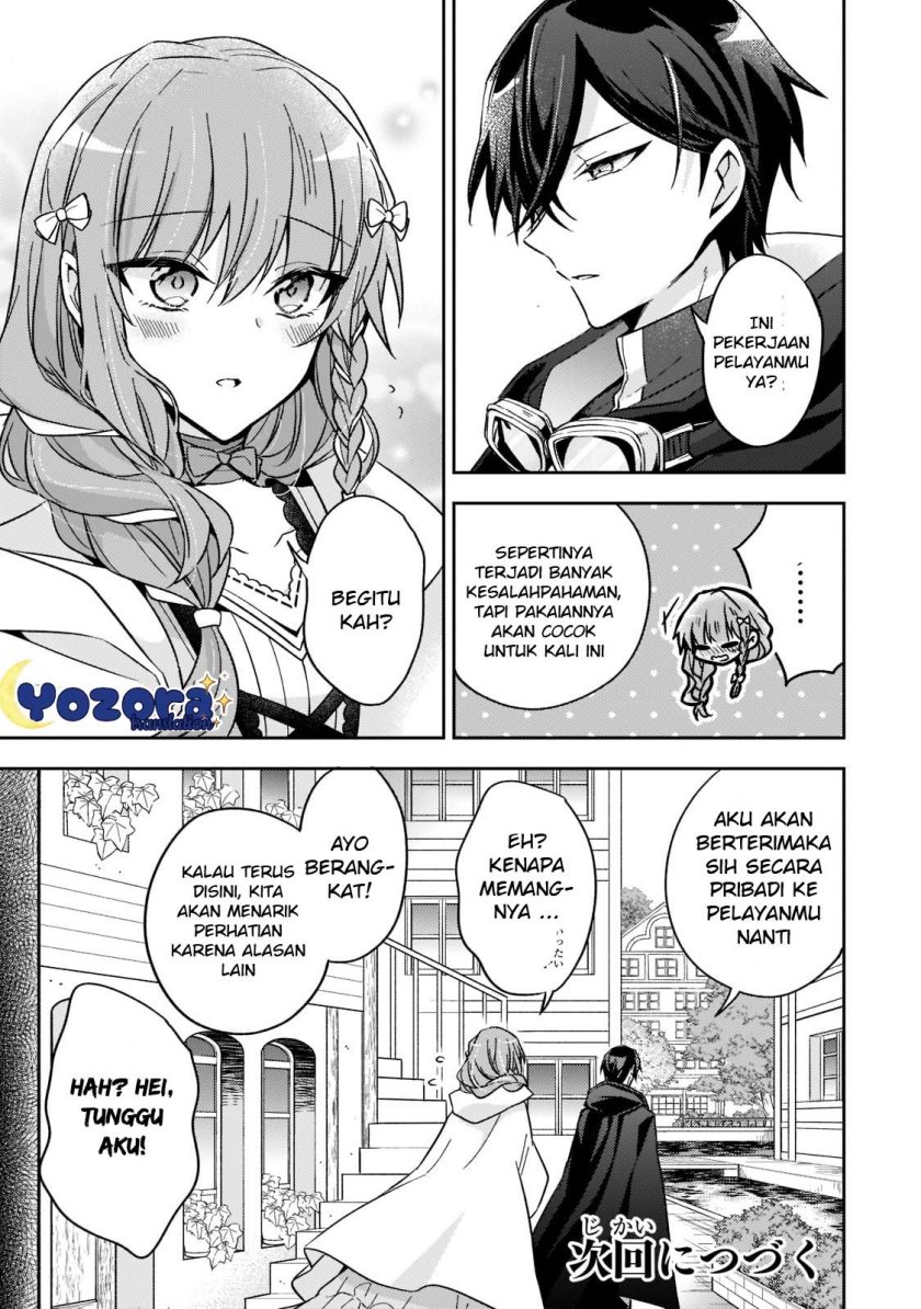 Halaman 28 dari Loop 7-kaime no Akuyaku Reijou wa, Moto Tekikoku de Jiyuu Kimama na Hanayome Seikatsu o Mankitsu Suru Chapter 18