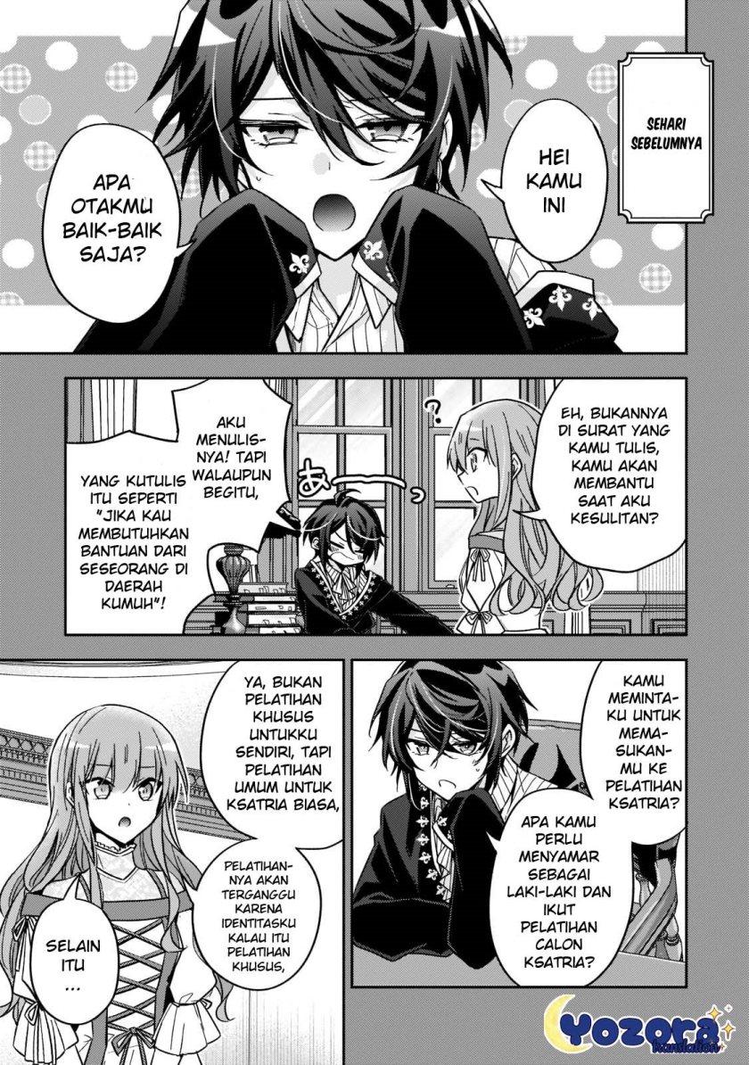 Halaman 4 dari Loop 7-kaime no Akuyaku Reijou wa, Moto Tekikoku de Jiyuu Kimama na Hanayome Seikatsu o Mankitsu Suru Chapter 18