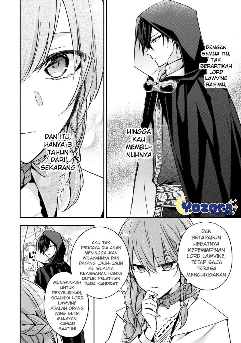 Halaman 15 dari Loop 7-kaime no Akuyaku Reijou wa, Moto Tekikoku de Jiyuu Kimama na Hanayome Seikatsu o Mankitsu Suru Chapter 19