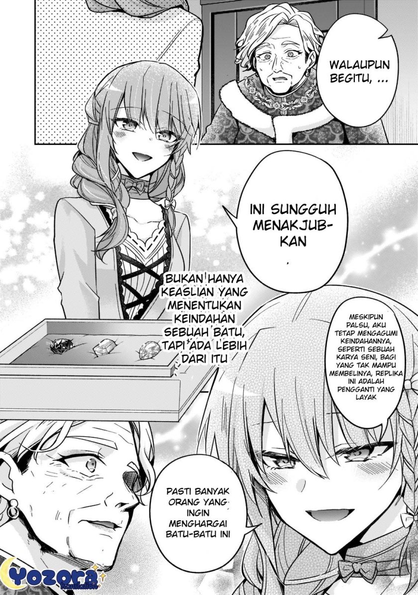 Halaman 27 dari Loop 7-kaime no Akuyaku Reijou wa, Moto Tekikoku de Jiyuu Kimama na Hanayome Seikatsu o Mankitsu Suru Chapter 19