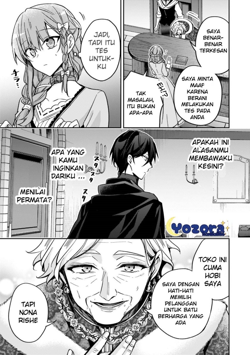 Halaman 28 dari Loop 7-kaime no Akuyaku Reijou wa, Moto Tekikoku de Jiyuu Kimama na Hanayome Seikatsu o Mankitsu Suru Chapter 19