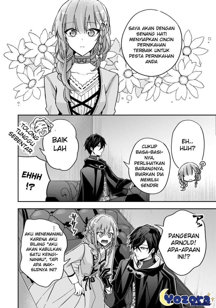 Halaman 29 dari Loop 7-kaime no Akuyaku Reijou wa, Moto Tekikoku de Jiyuu Kimama na Hanayome Seikatsu o Mankitsu Suru Chapter 19