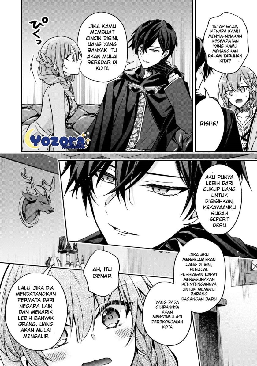 Halaman 31 dari Loop 7-kaime no Akuyaku Reijou wa, Moto Tekikoku de Jiyuu Kimama na Hanayome Seikatsu o Mankitsu Suru Chapter 19