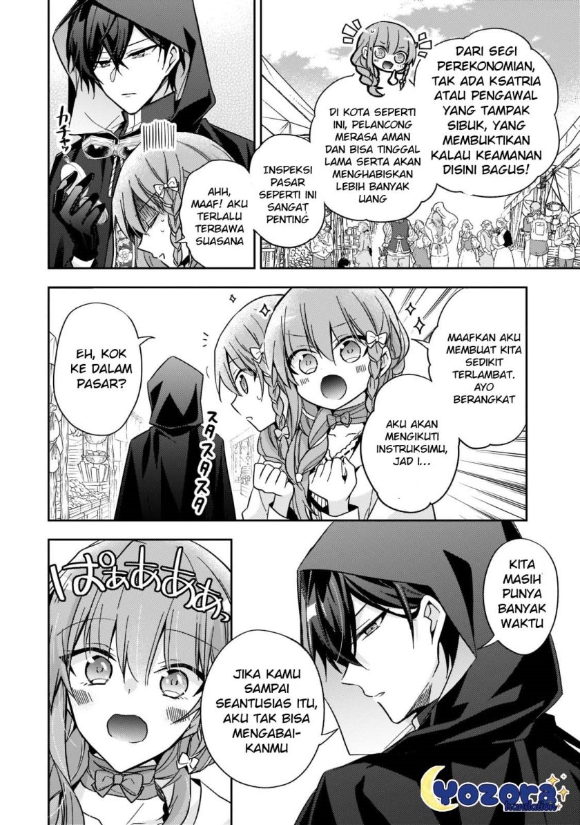 Halaman 5 dari Loop 7-kaime no Akuyaku Reijou wa, Moto Tekikoku de Jiyuu Kimama na Hanayome Seikatsu o Mankitsu Suru Chapter 19