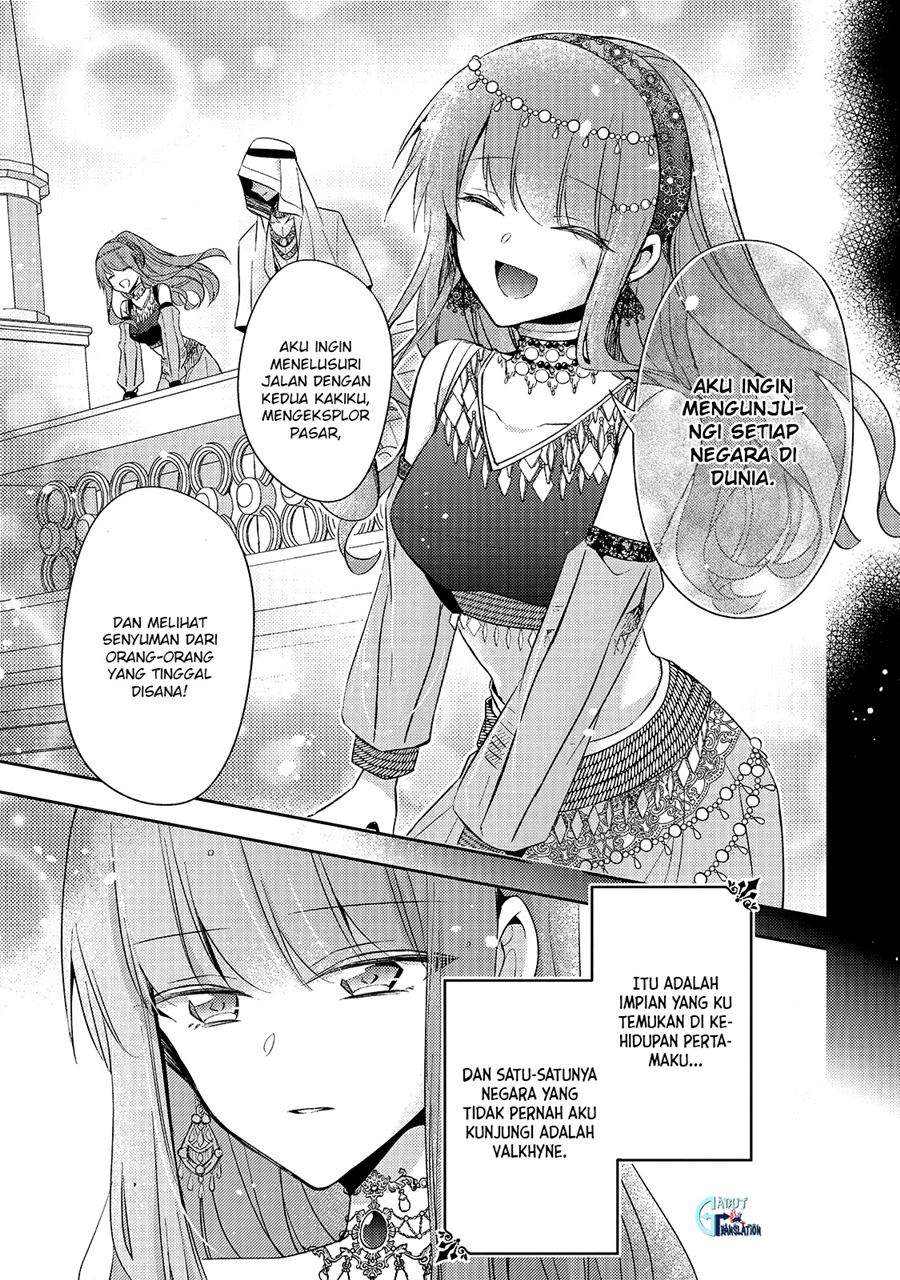 Halaman 14 dari Loop 7-kaime no Akuyaku Reijou wa, Moto Tekikoku de Jiyuu Kimama na Hanayome Seikatsu o Mankitsu Suru Chapter 2