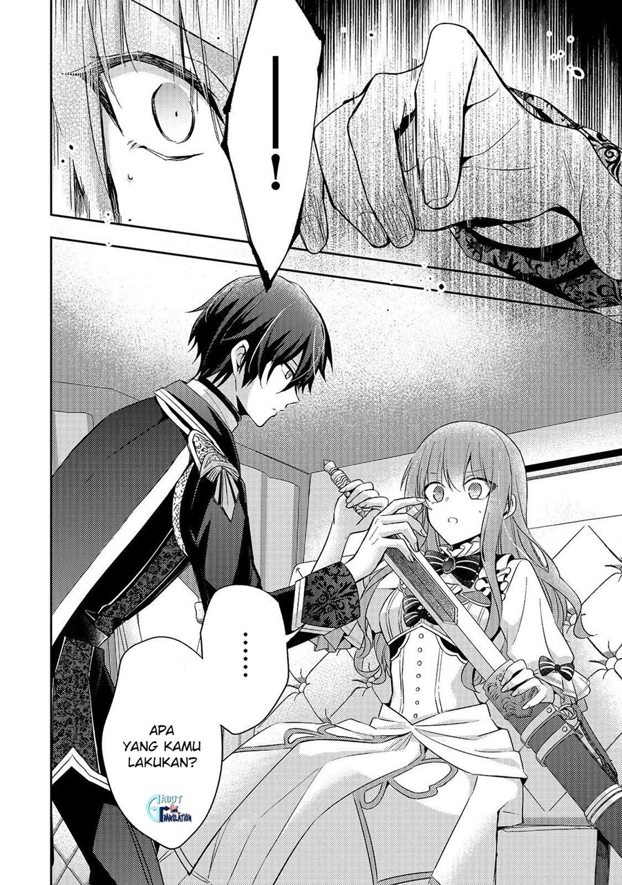 Halaman 19 dari Loop 7-kaime no Akuyaku Reijou wa, Moto Tekikoku de Jiyuu Kimama na Hanayome Seikatsu o Mankitsu Suru Chapter 2
