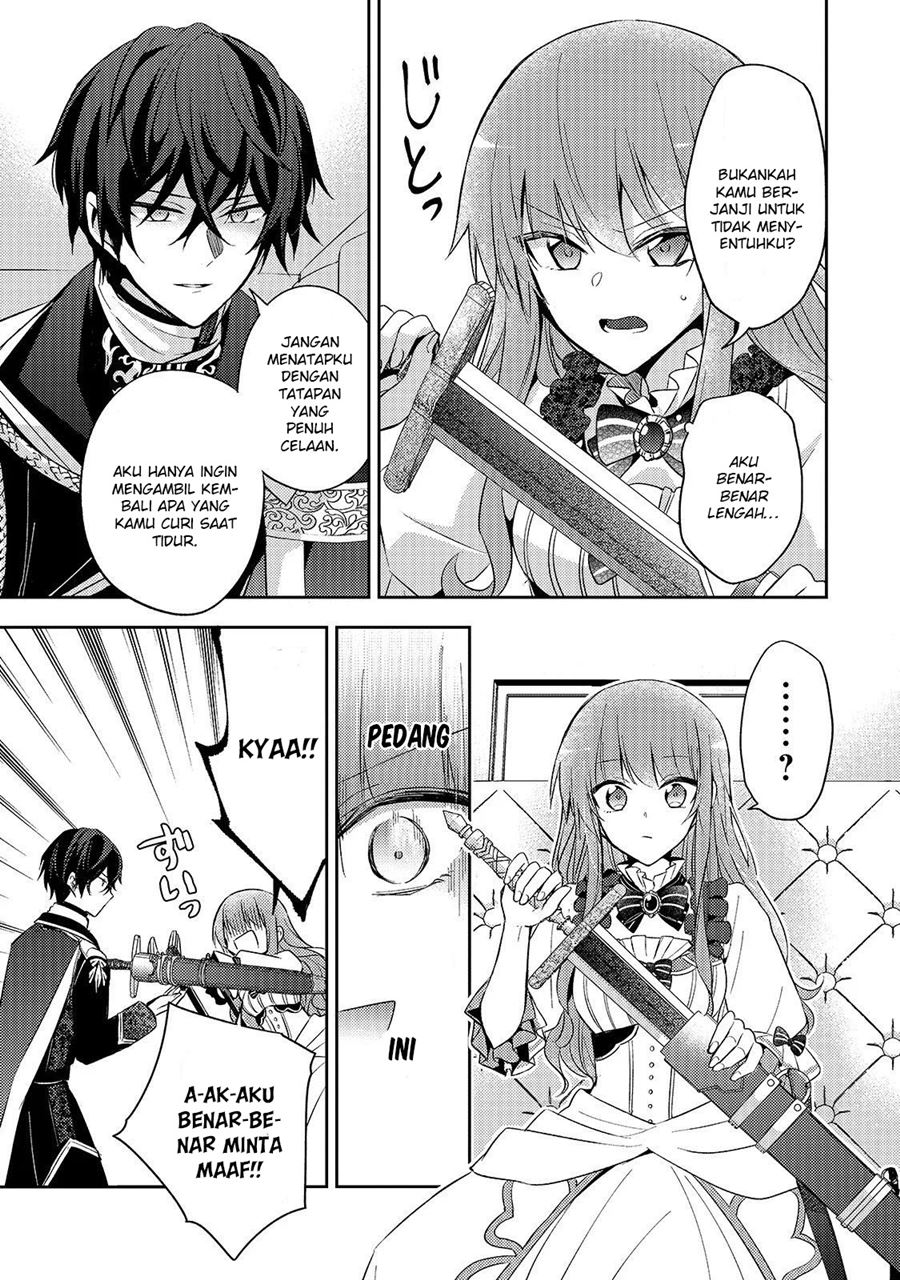 Halaman 20 dari Loop 7-kaime no Akuyaku Reijou wa, Moto Tekikoku de Jiyuu Kimama na Hanayome Seikatsu o Mankitsu Suru Chapter 2