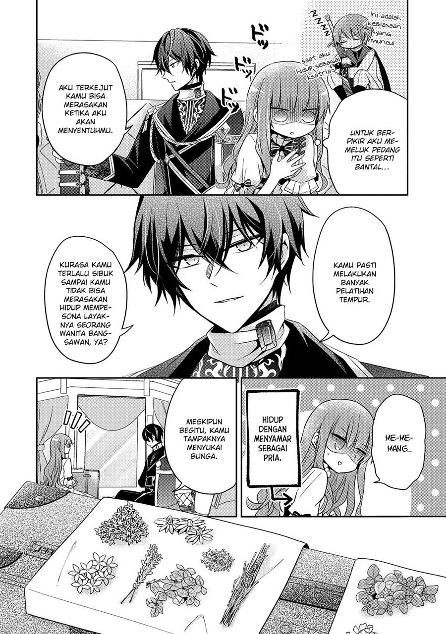 Halaman 21 dari Loop 7-kaime no Akuyaku Reijou wa, Moto Tekikoku de Jiyuu Kimama na Hanayome Seikatsu o Mankitsu Suru Chapter 2