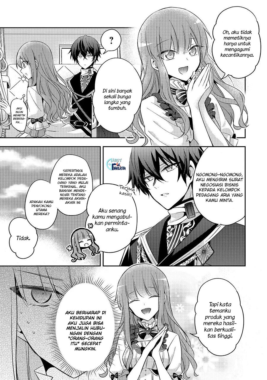 Halaman 22 dari Loop 7-kaime no Akuyaku Reijou wa, Moto Tekikoku de Jiyuu Kimama na Hanayome Seikatsu o Mankitsu Suru Chapter 2
