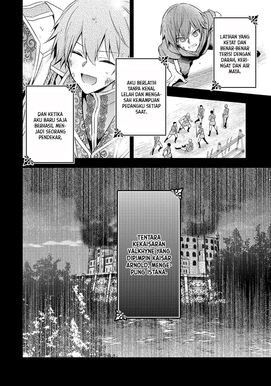 Halaman 3 dari Loop 7-kaime no Akuyaku Reijou wa, Moto Tekikoku de Jiyuu Kimama na Hanayome Seikatsu o Mankitsu Suru Chapter 2