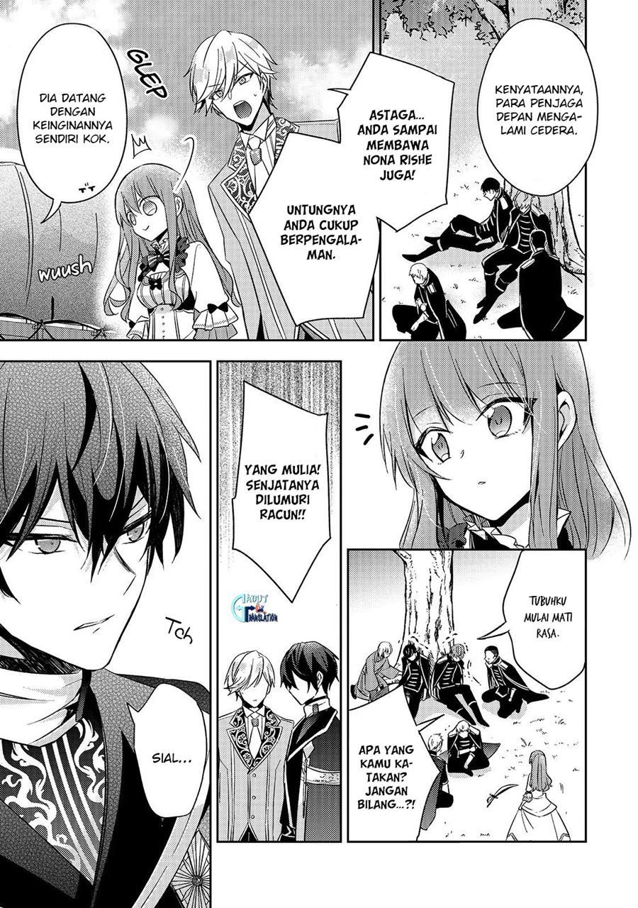 Halaman 30 dari Loop 7-kaime no Akuyaku Reijou wa, Moto Tekikoku de Jiyuu Kimama na Hanayome Seikatsu o Mankitsu Suru Chapter 2