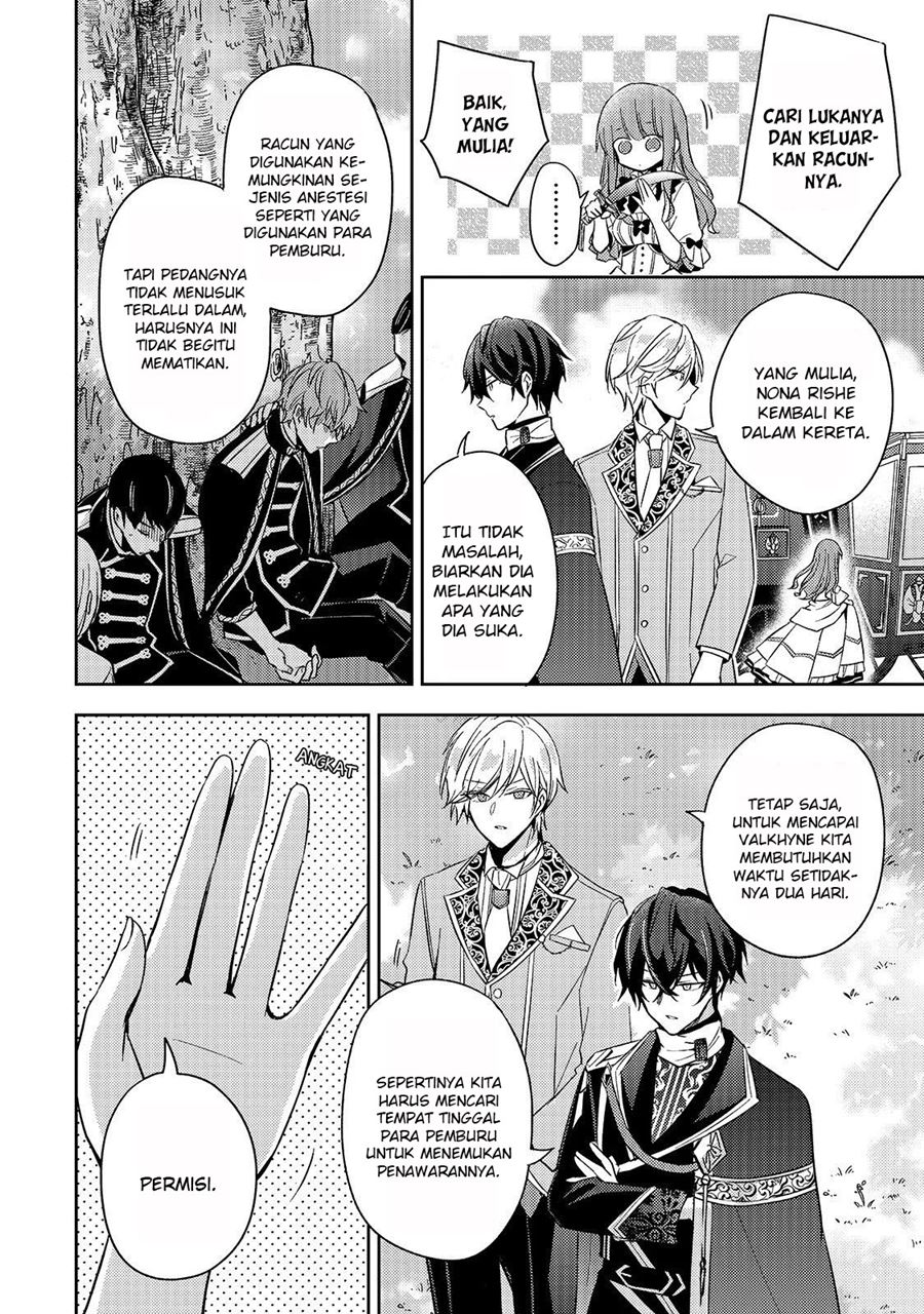 Halaman 31 dari Loop 7-kaime no Akuyaku Reijou wa, Moto Tekikoku de Jiyuu Kimama na Hanayome Seikatsu o Mankitsu Suru Chapter 2