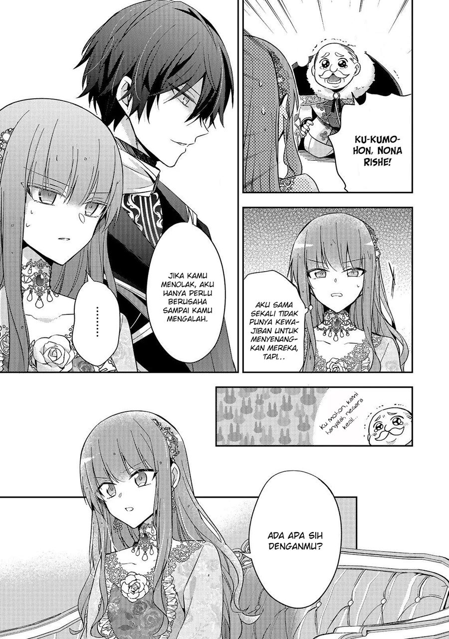 Halaman 8 dari Loop 7-kaime no Akuyaku Reijou wa, Moto Tekikoku de Jiyuu Kimama na Hanayome Seikatsu o Mankitsu Suru Chapter 2
