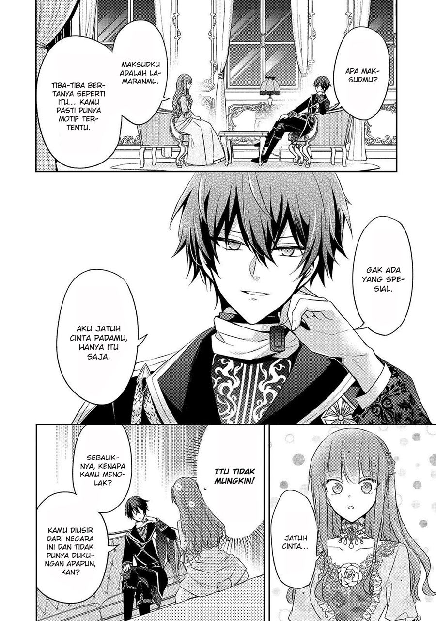 Halaman 9 dari Loop 7-kaime no Akuyaku Reijou wa, Moto Tekikoku de Jiyuu Kimama na Hanayome Seikatsu o Mankitsu Suru Chapter 2
