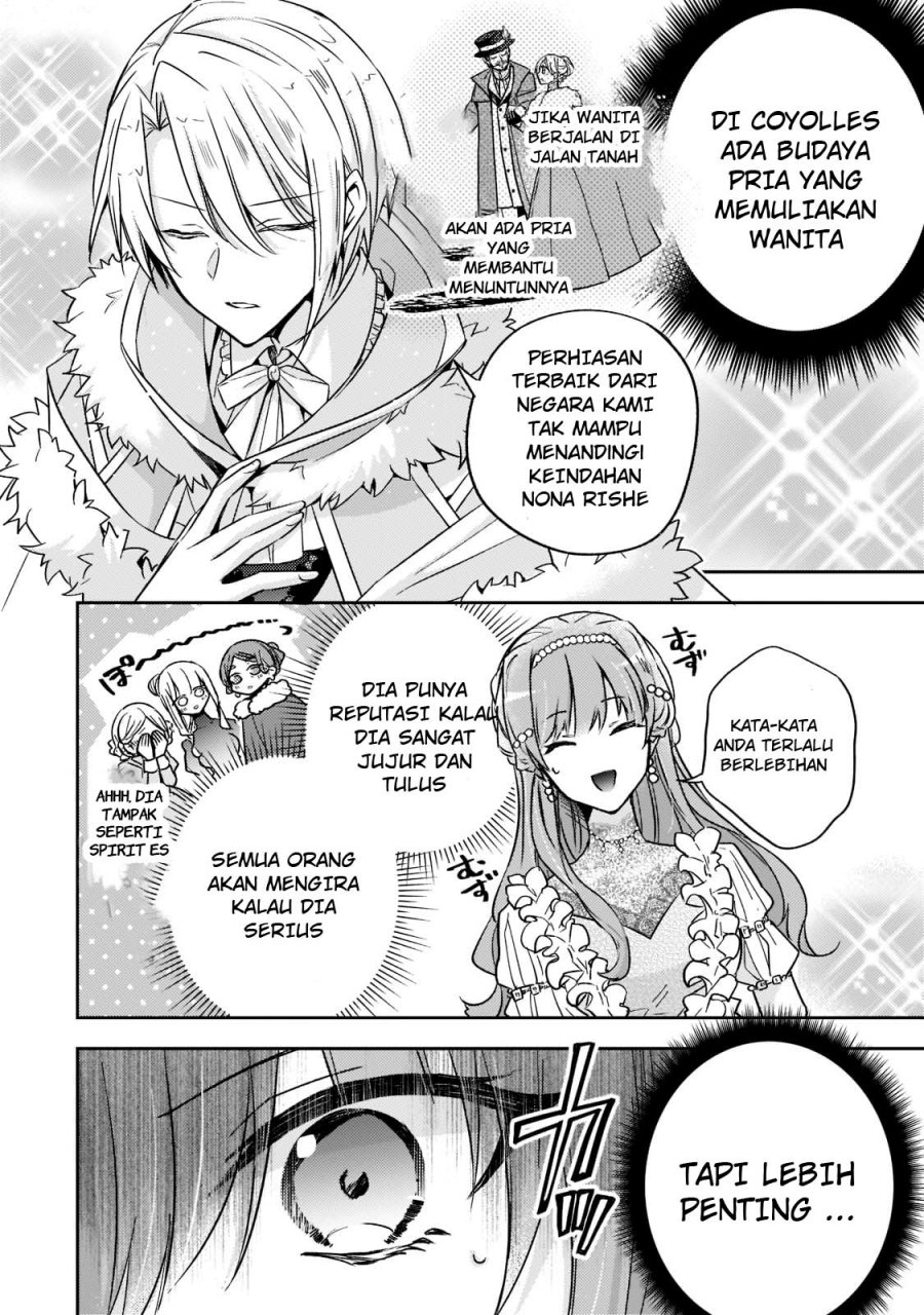 Halaman 29 dari Loop 7-kaime no Akuyaku Reijou wa, Moto Tekikoku de Jiyuu Kimama na Hanayome Seikatsu o Mankitsu Suru Chapter 20