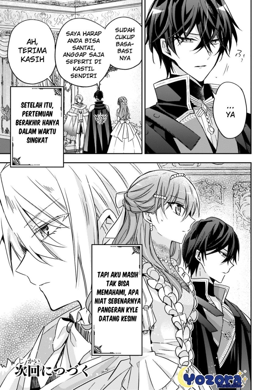 Halaman 32 dari Loop 7-kaime no Akuyaku Reijou wa, Moto Tekikoku de Jiyuu Kimama na Hanayome Seikatsu o Mankitsu Suru Chapter 20