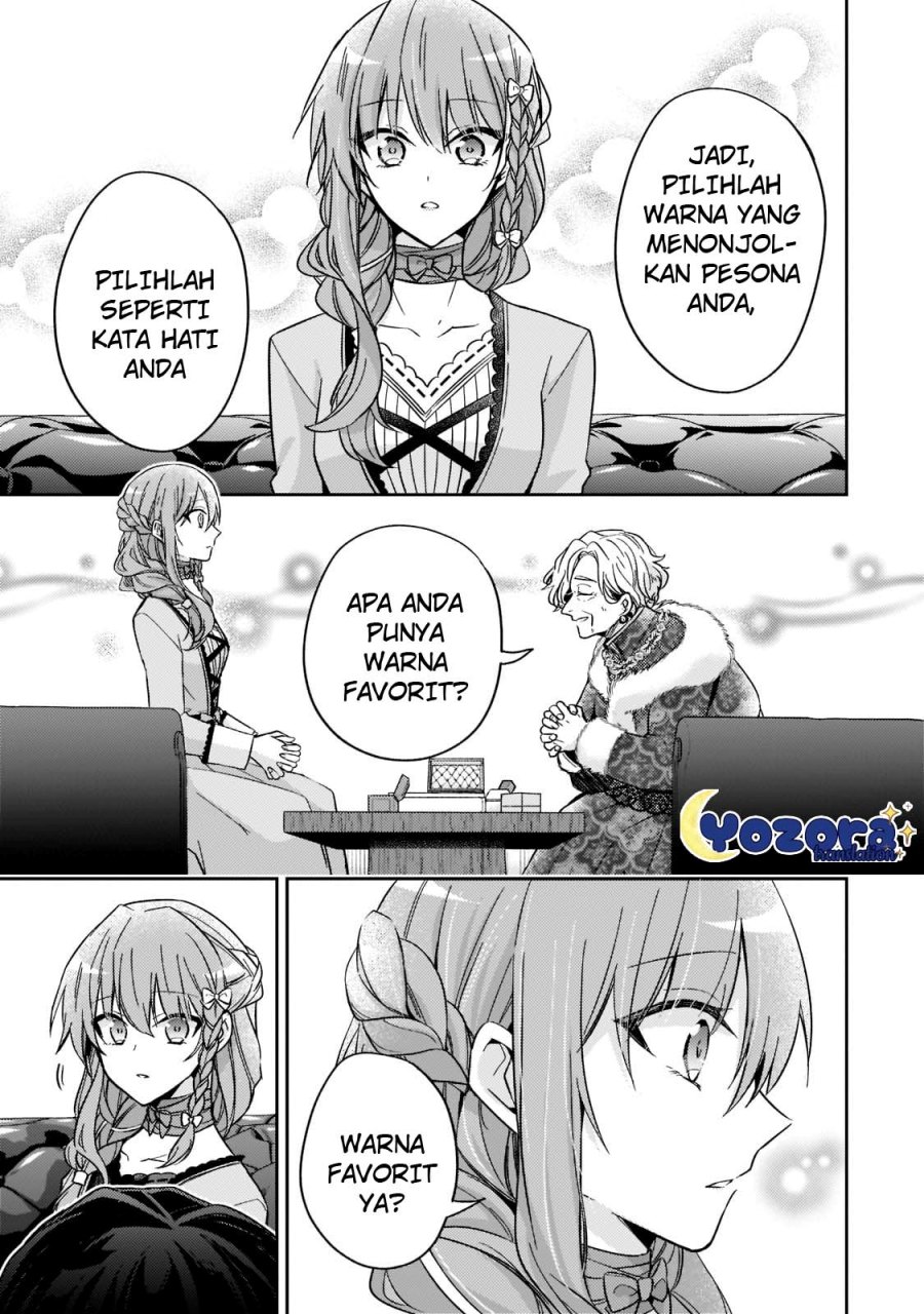 Halaman 4 dari Loop 7-kaime no Akuyaku Reijou wa, Moto Tekikoku de Jiyuu Kimama na Hanayome Seikatsu o Mankitsu Suru Chapter 20