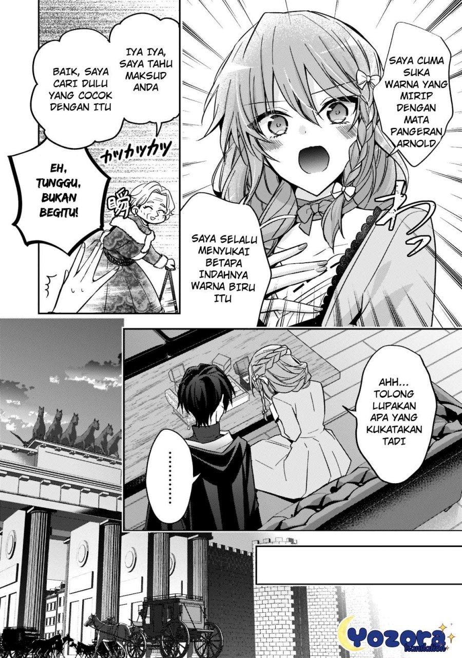Halaman 9 dari Loop 7-kaime no Akuyaku Reijou wa, Moto Tekikoku de Jiyuu Kimama na Hanayome Seikatsu o Mankitsu Suru Chapter 20
