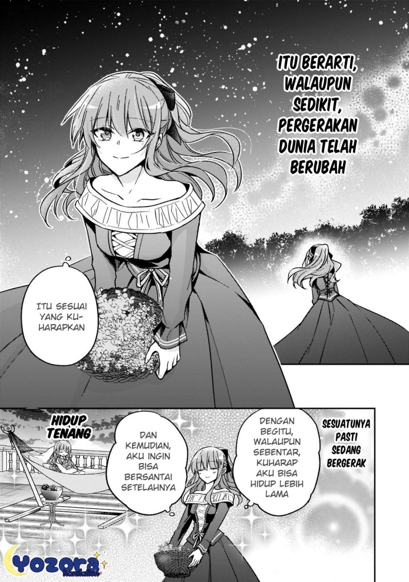 Halaman 10 dari Loop 7-kaime no Akuyaku Reijou wa, Moto Tekikoku de Jiyuu Kimama na Hanayome Seikatsu o Mankitsu Suru Chapter 21