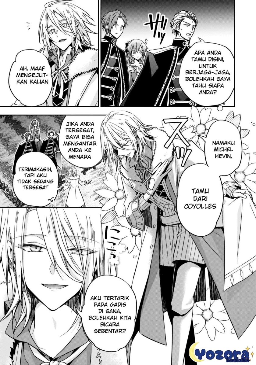 Halaman 16 dari Loop 7-kaime no Akuyaku Reijou wa, Moto Tekikoku de Jiyuu Kimama na Hanayome Seikatsu o Mankitsu Suru Chapter 21