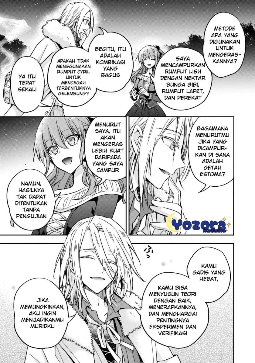 Halaman 18 dari Loop 7-kaime no Akuyaku Reijou wa, Moto Tekikoku de Jiyuu Kimama na Hanayome Seikatsu o Mankitsu Suru Chapter 21