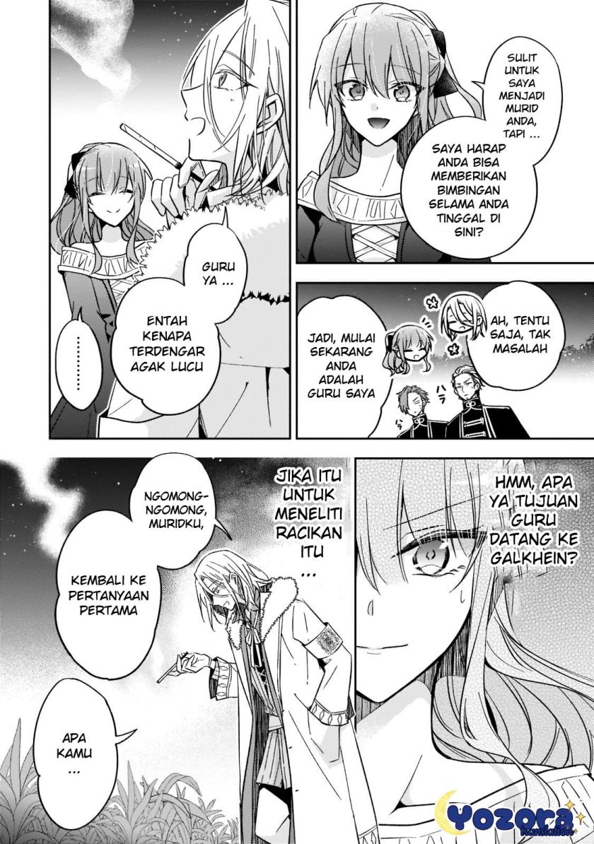 Halaman 19 dari Loop 7-kaime no Akuyaku Reijou wa, Moto Tekikoku de Jiyuu Kimama na Hanayome Seikatsu o Mankitsu Suru Chapter 21