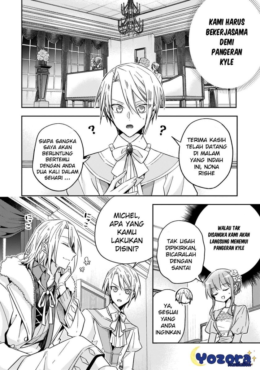 Halaman 21 dari Loop 7-kaime no Akuyaku Reijou wa, Moto Tekikoku de Jiyuu Kimama na Hanayome Seikatsu o Mankitsu Suru Chapter 21