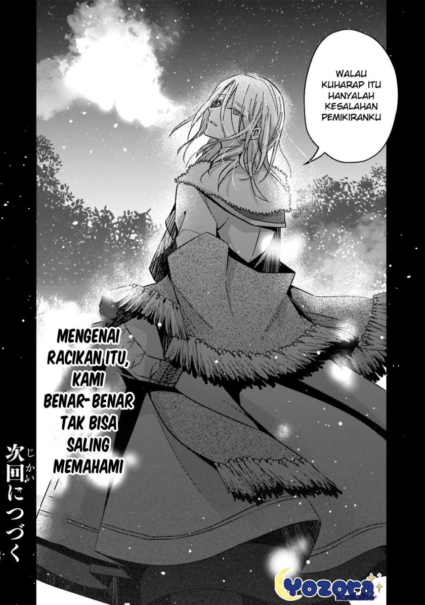 Halaman 33 dari Loop 7-kaime no Akuyaku Reijou wa, Moto Tekikoku de Jiyuu Kimama na Hanayome Seikatsu o Mankitsu Suru Chapter 21