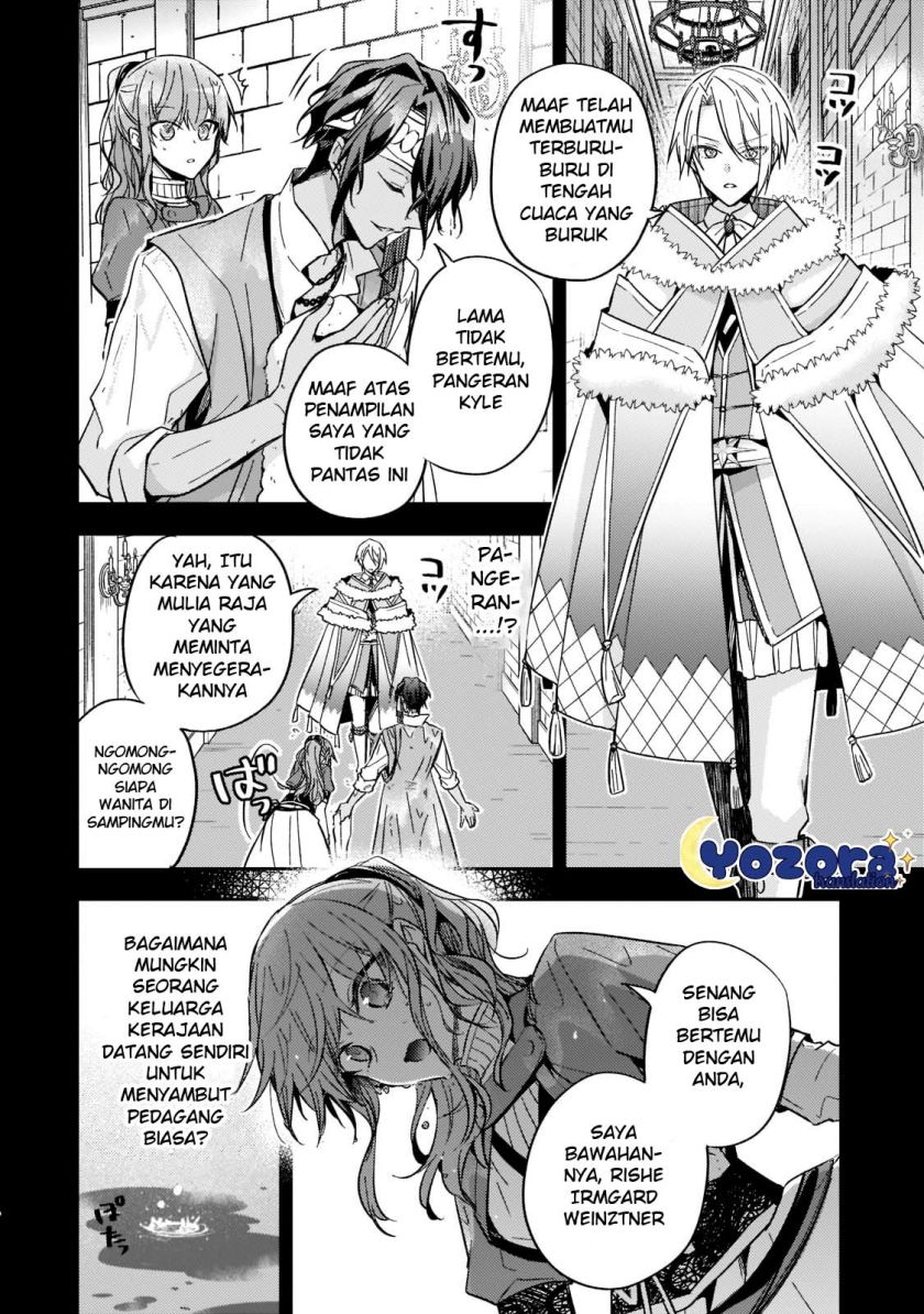 Halaman 5 dari Loop 7-kaime no Akuyaku Reijou wa, Moto Tekikoku de Jiyuu Kimama na Hanayome Seikatsu o Mankitsu Suru Chapter 21
