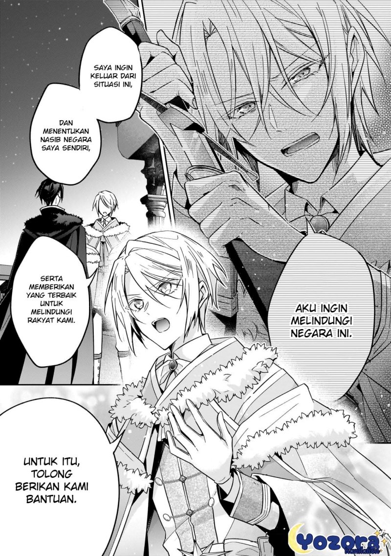 Halaman 12 dari Loop 7-kaime no Akuyaku Reijou wa, Moto Tekikoku de Jiyuu Kimama na Hanayome Seikatsu o Mankitsu Suru Chapter 23