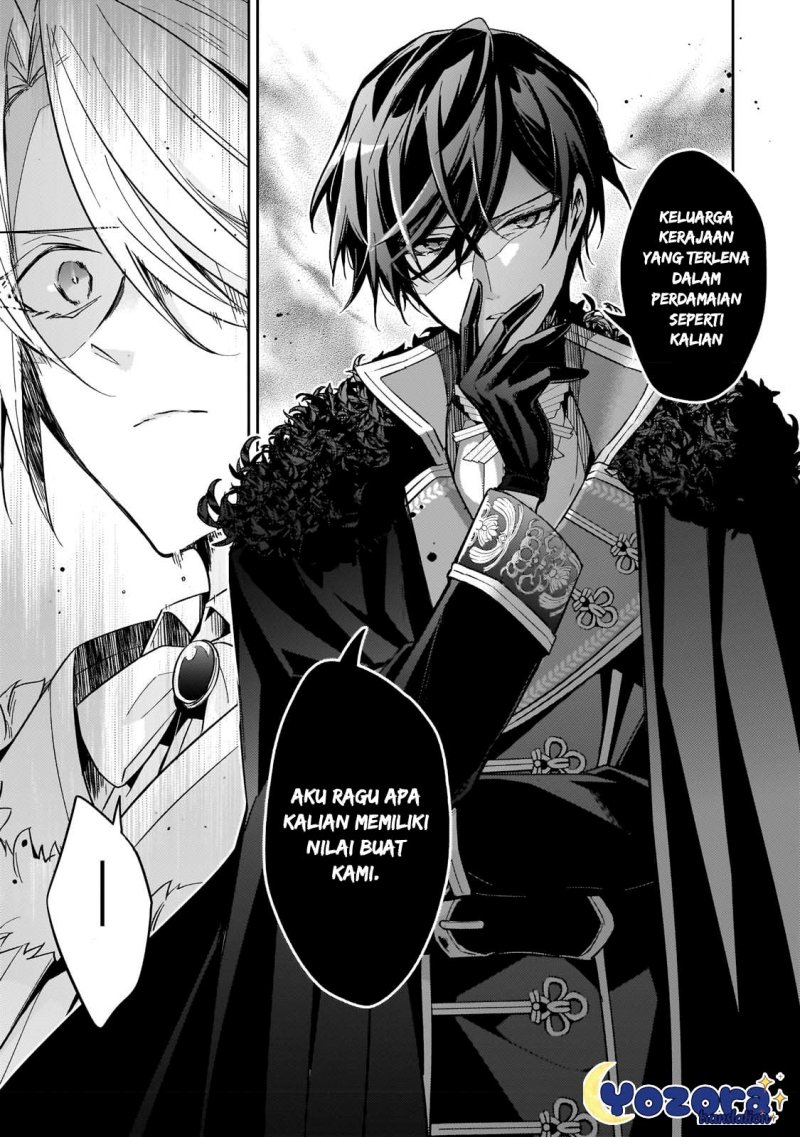 Halaman 14 dari Loop 7-kaime no Akuyaku Reijou wa, Moto Tekikoku de Jiyuu Kimama na Hanayome Seikatsu o Mankitsu Suru Chapter 23