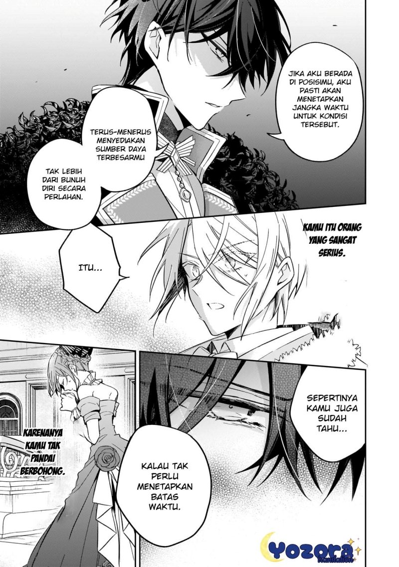 Halaman 16 dari Loop 7-kaime no Akuyaku Reijou wa, Moto Tekikoku de Jiyuu Kimama na Hanayome Seikatsu o Mankitsu Suru Chapter 23