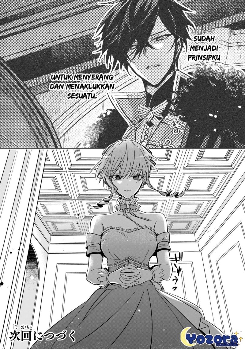 Halaman 26 dari Loop 7-kaime no Akuyaku Reijou wa, Moto Tekikoku de Jiyuu Kimama na Hanayome Seikatsu o Mankitsu Suru Chapter 23