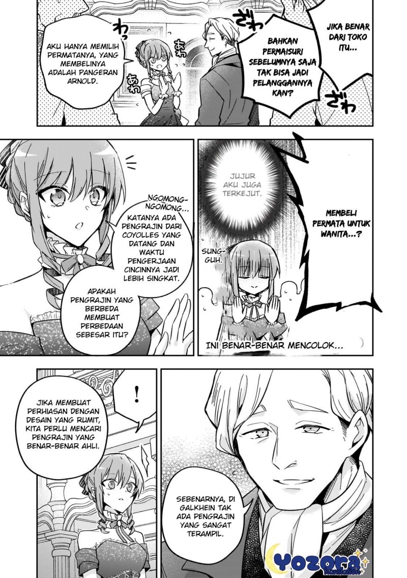 Halaman 4 dari Loop 7-kaime no Akuyaku Reijou wa, Moto Tekikoku de Jiyuu Kimama na Hanayome Seikatsu o Mankitsu Suru Chapter 23