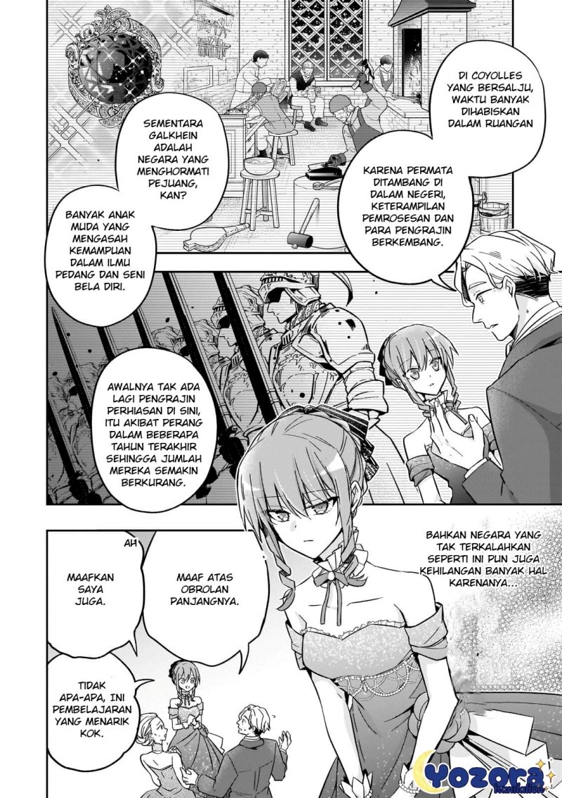 Halaman 5 dari Loop 7-kaime no Akuyaku Reijou wa, Moto Tekikoku de Jiyuu Kimama na Hanayome Seikatsu o Mankitsu Suru Chapter 23