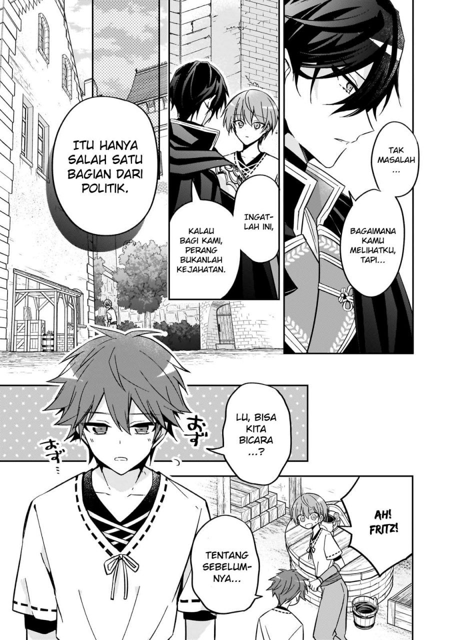 Halaman 24 dari Loop 7-kaime no Akuyaku Reijou wa, Moto Tekikoku de Jiyuu Kimama na Hanayome Seikatsu o Mankitsu Suru Chapter 24
